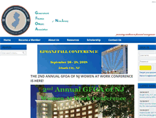 Tablet Screenshot of gfoanj.org